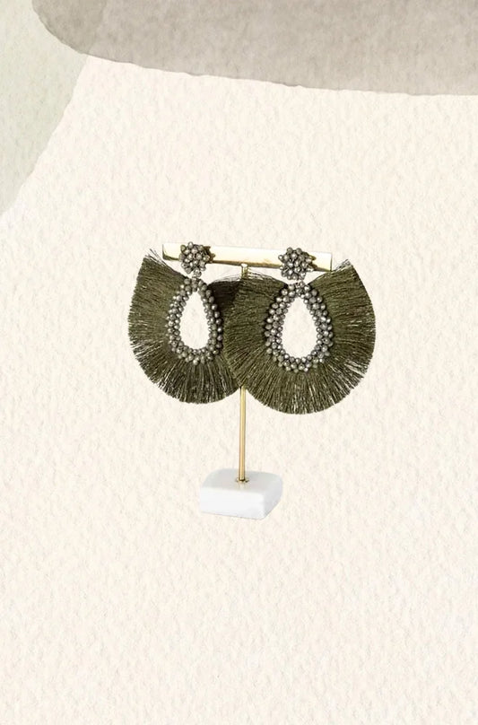 Pendientes Ingrid verdes