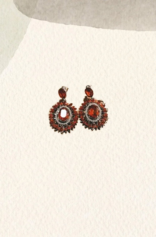 Pendientes Ankara Rojos