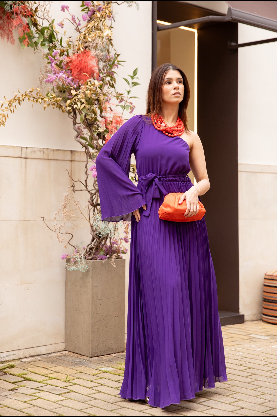 amethyst purple color dress "Amethyst Serenity" dress