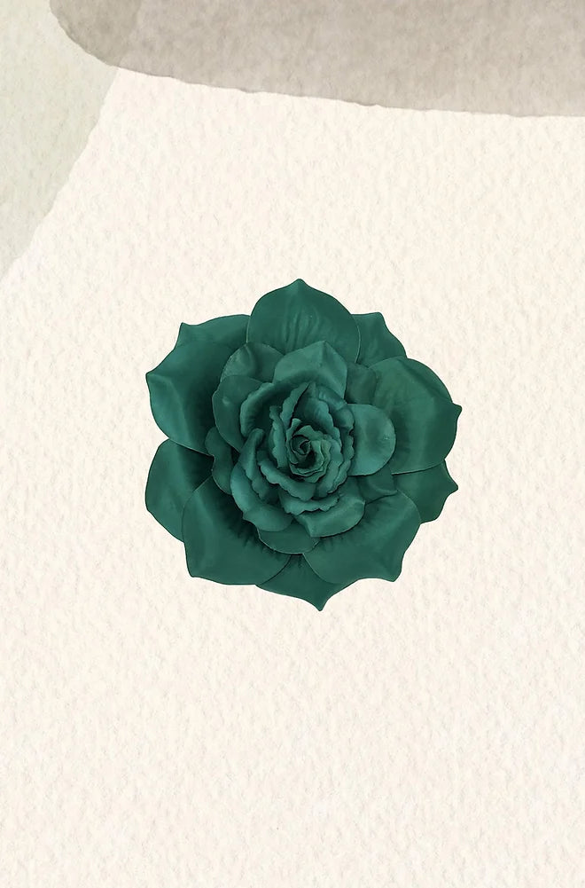 Flor Pía verde