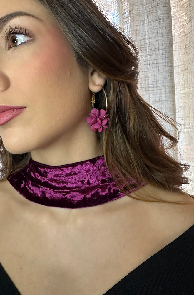 Gemma eggplant hoops