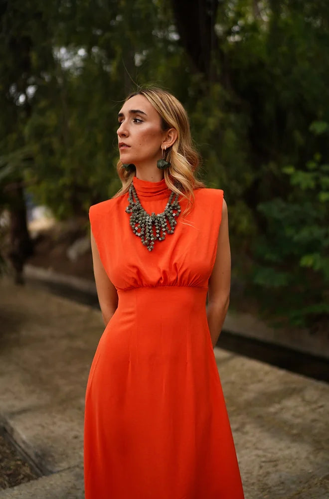 Collar mini cuadrados