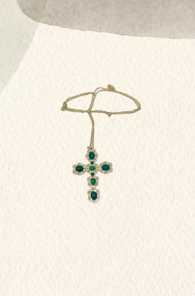 Green SS Necklace