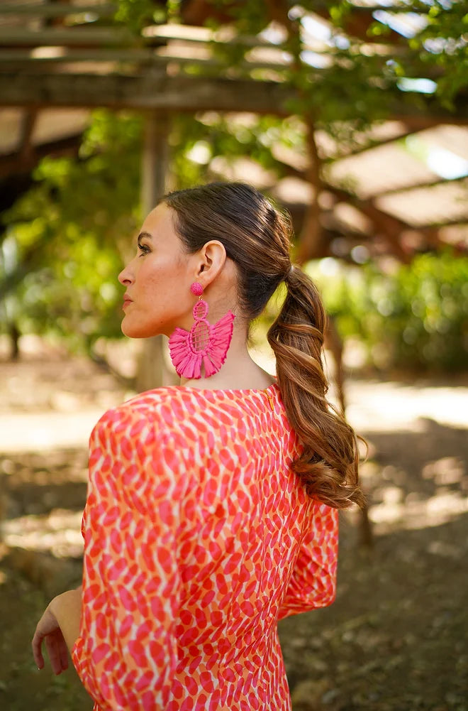 Fuchsia Bora Earrings
