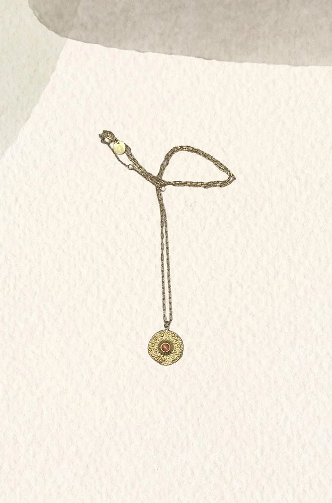 Eyes Coral Necklace