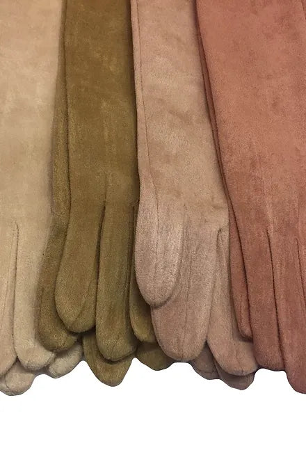 Guantes Antelina beige
