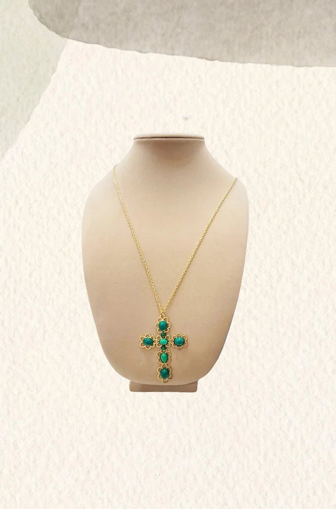 Green SS Necklace