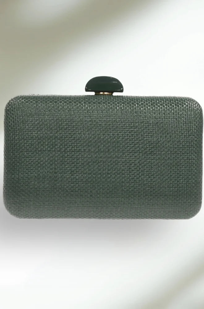 Clutch siro verde botella