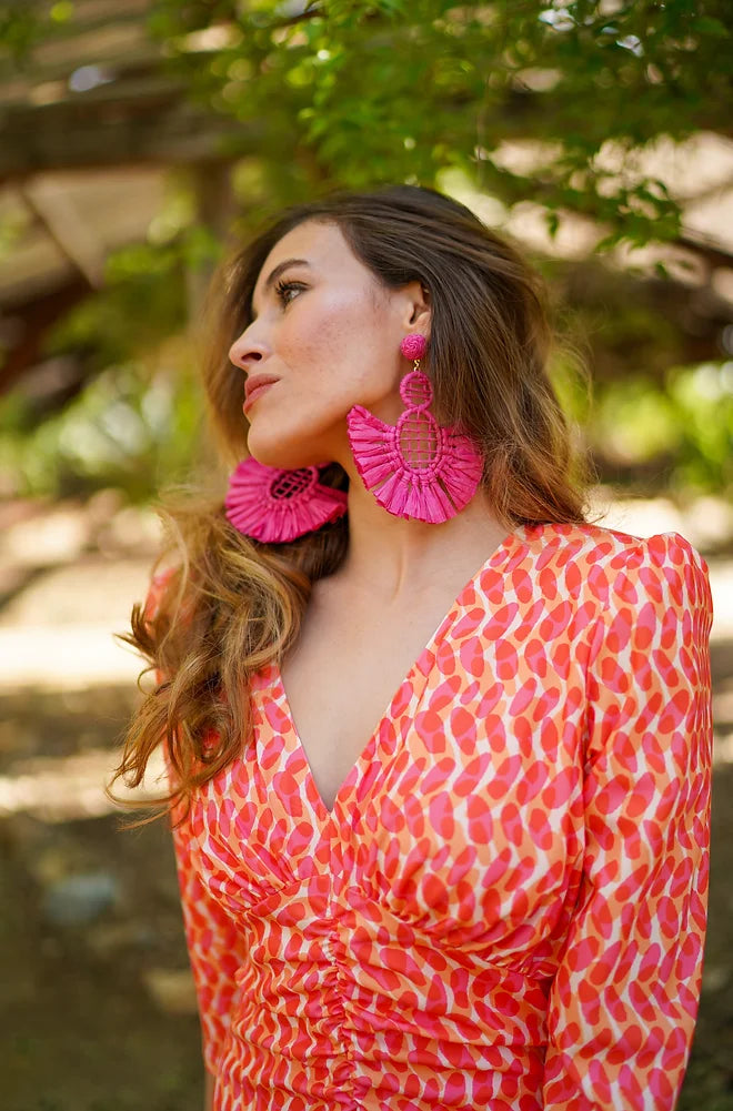 Fuchsia Bora Earrings