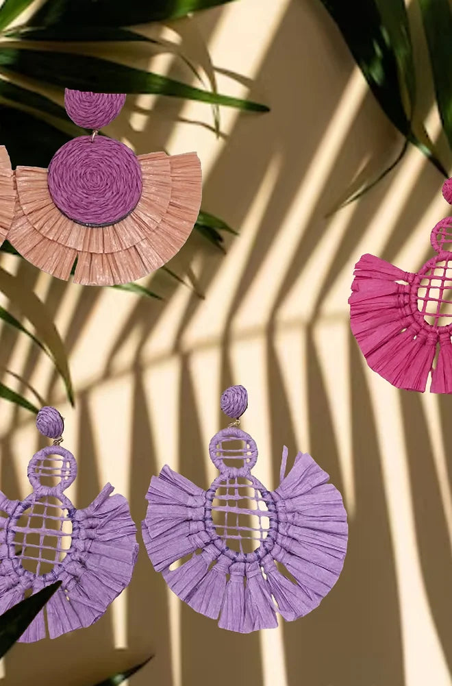 Fuchsia Bora Earrings