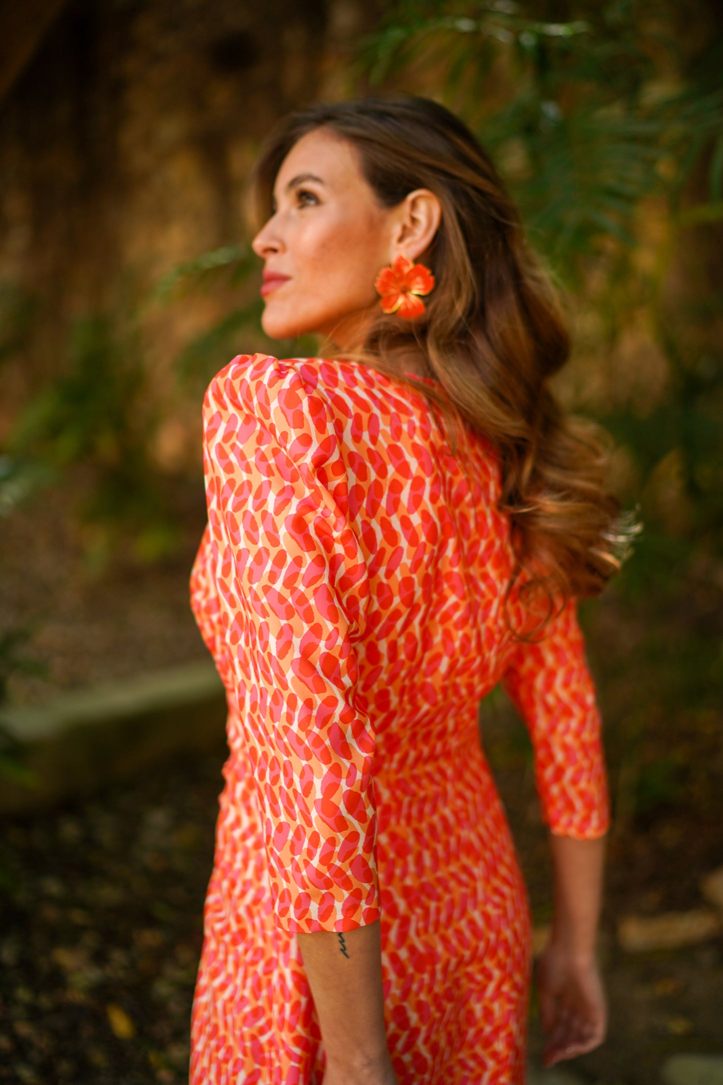 Vestido Areca estampado
