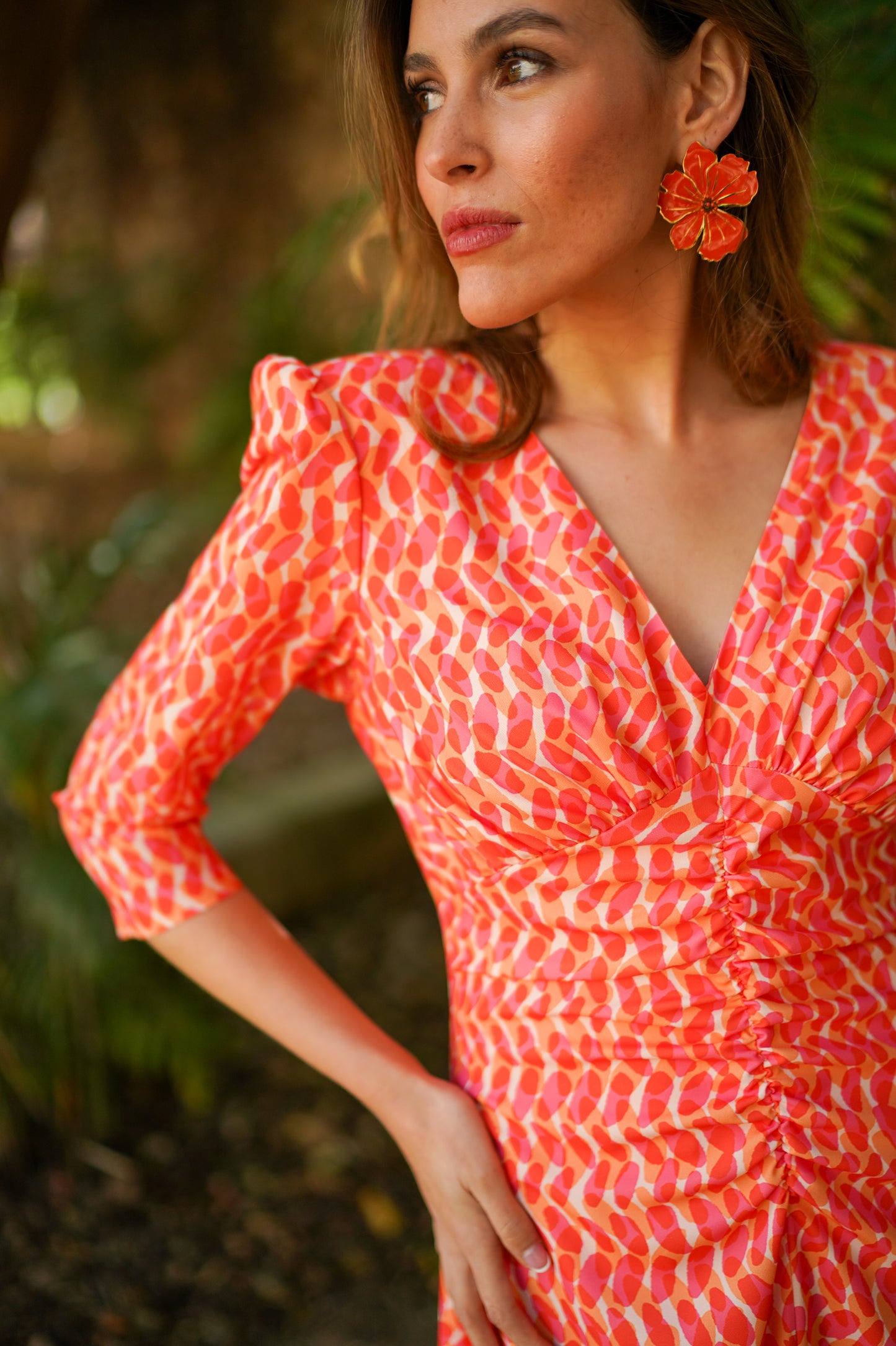 Vestido Areca estampado