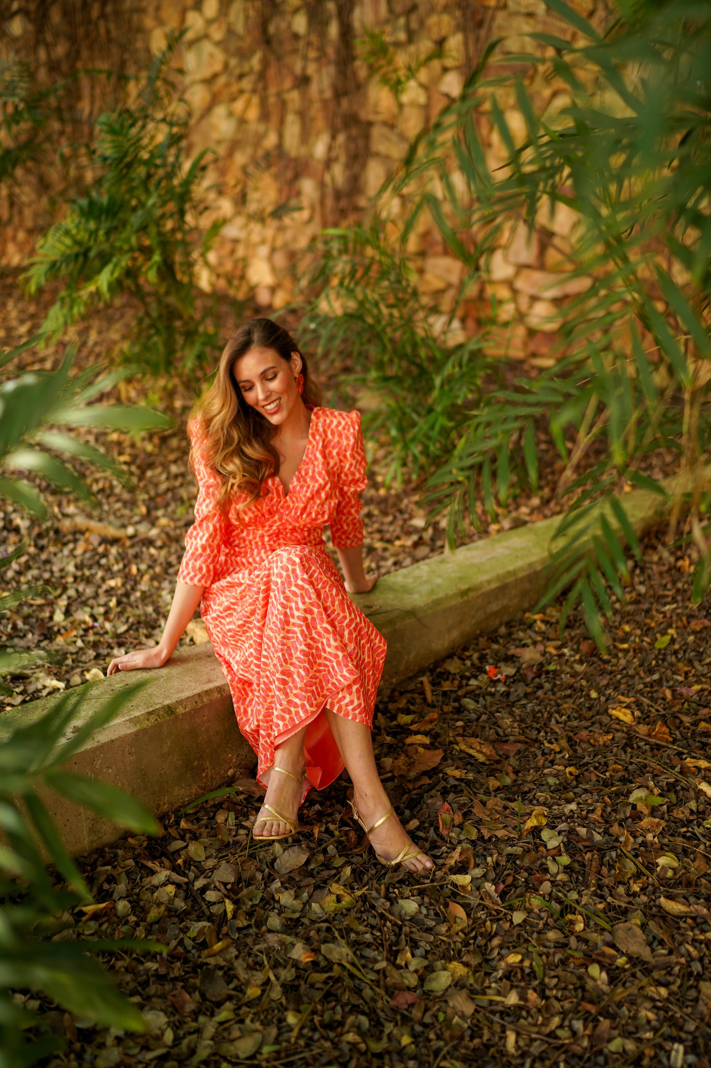 Vestido Areca estampado