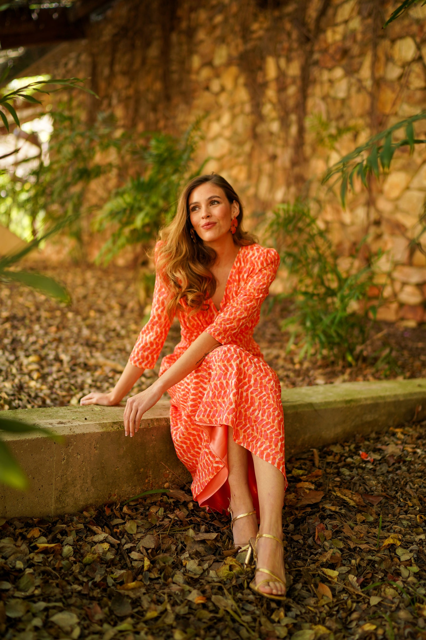 Vestido Areca estampado