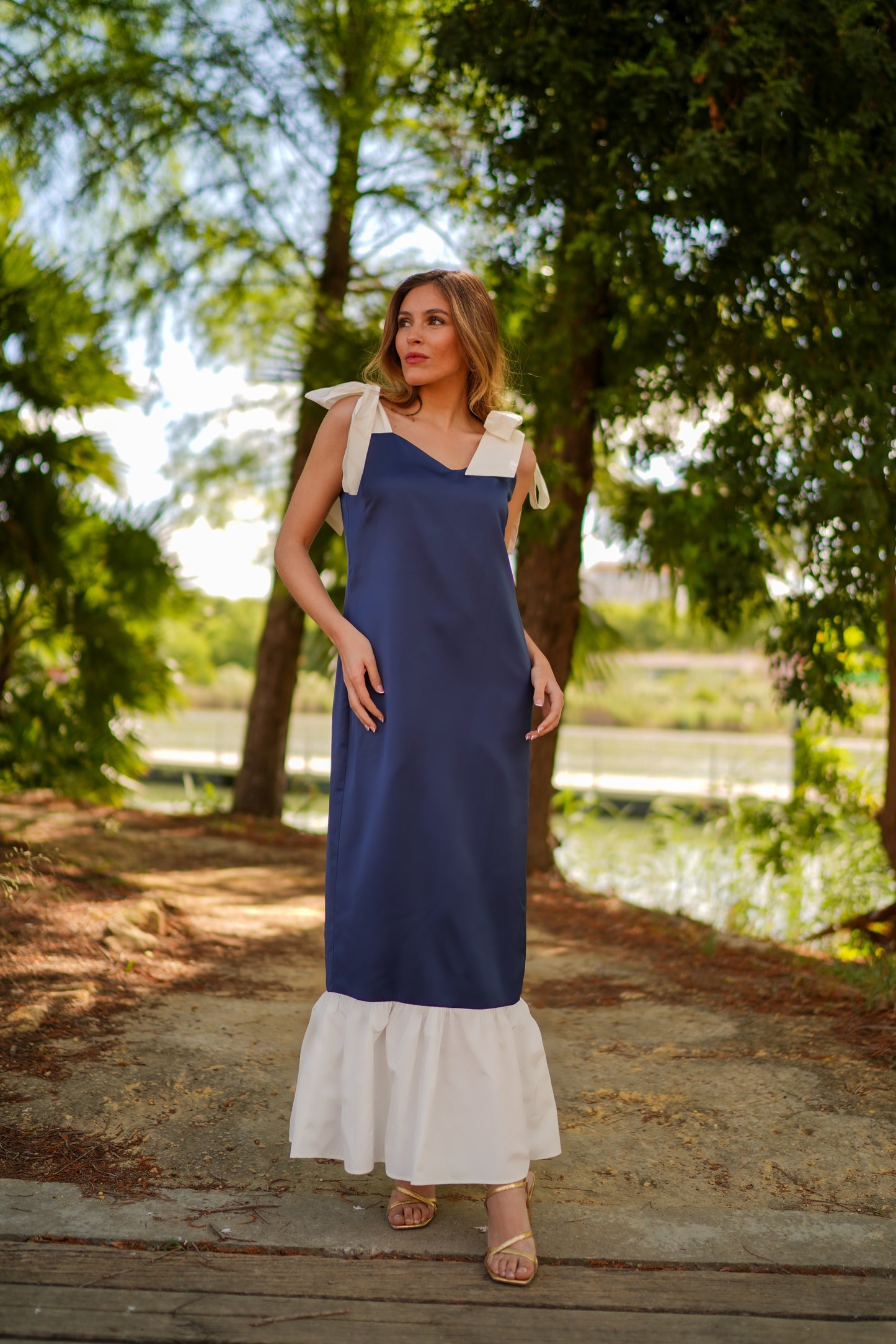 Navy blue Bahia dress