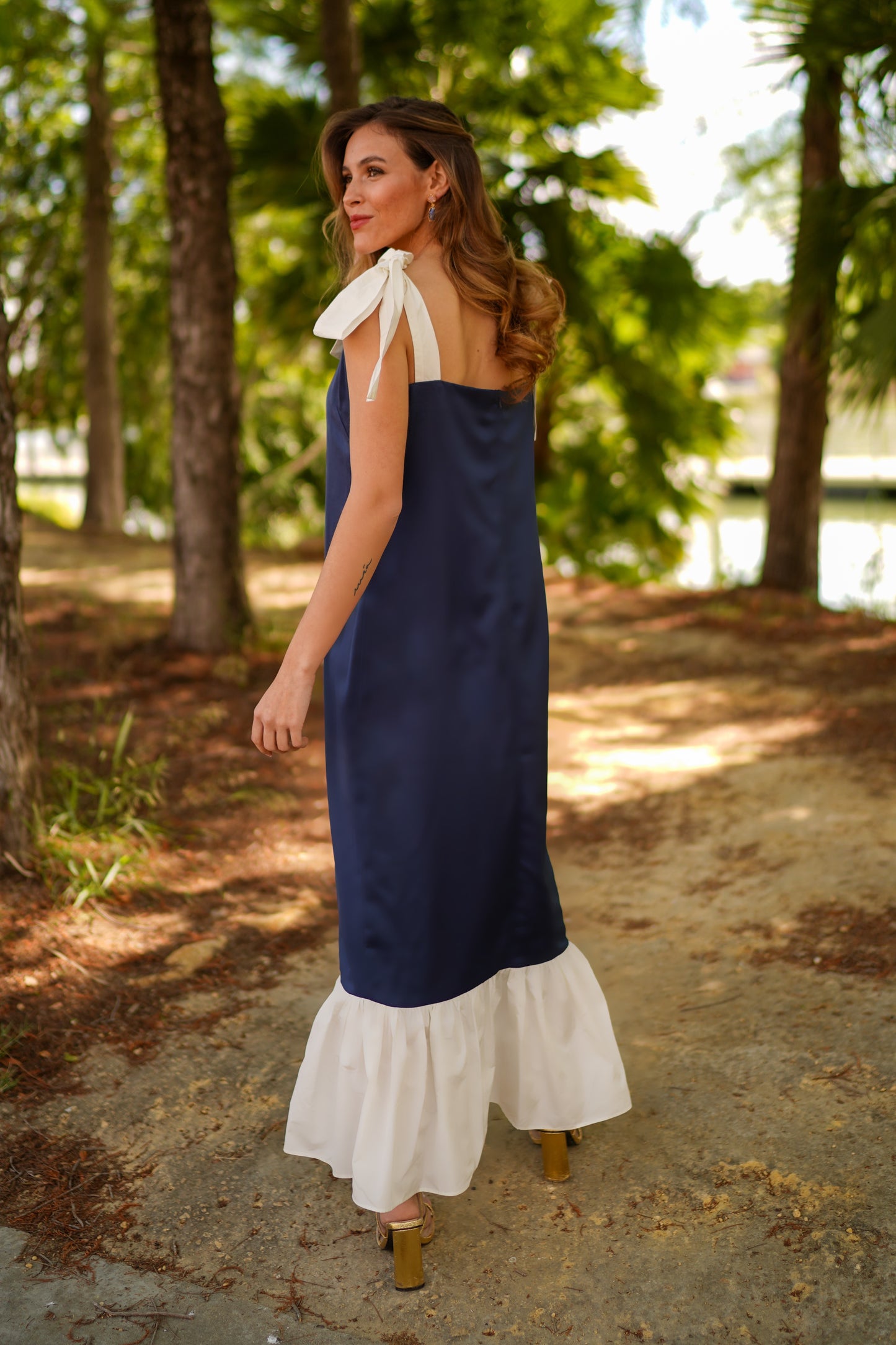 Navy blue Bahia dress