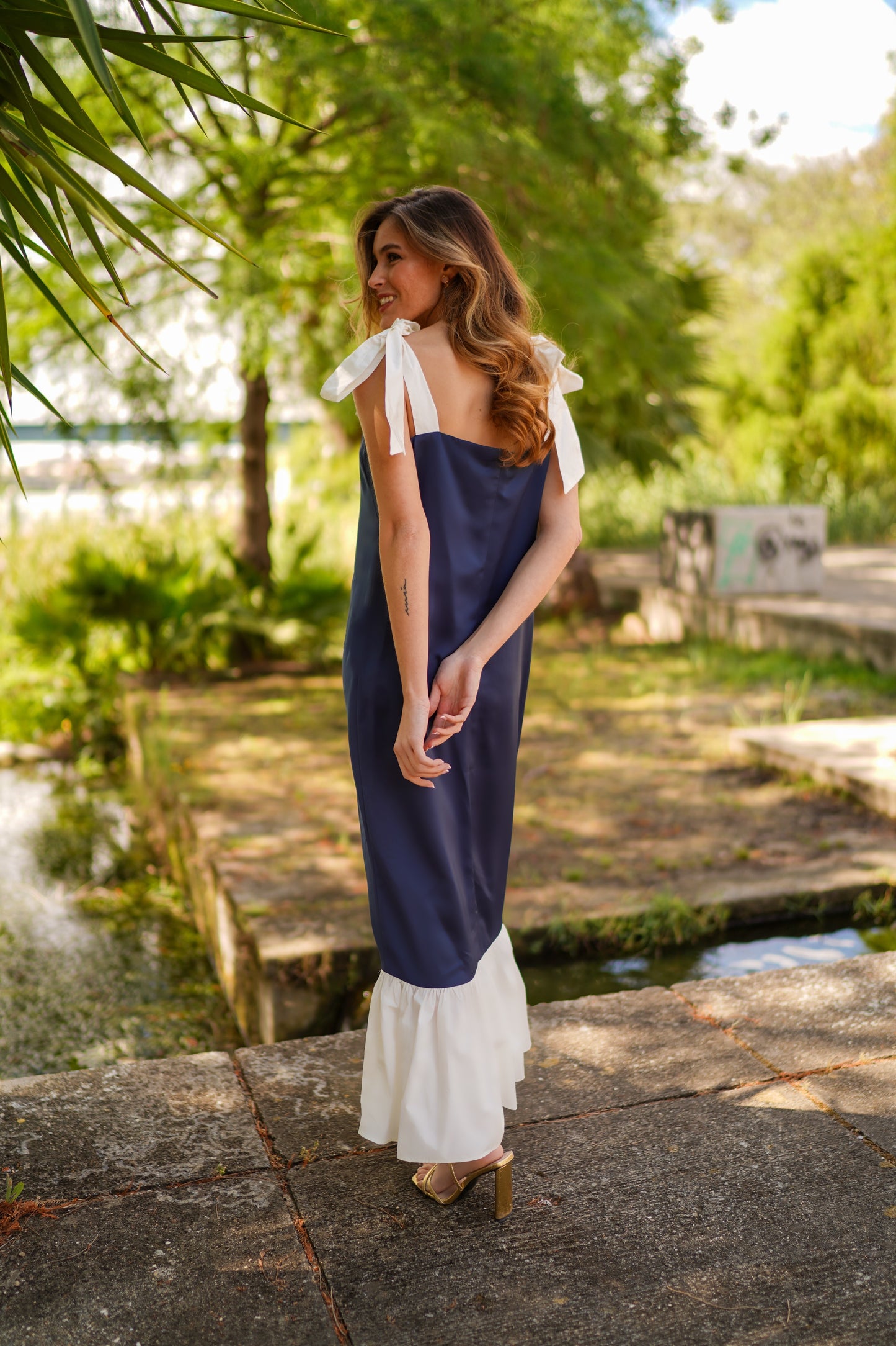 Navy blue Bahia dress