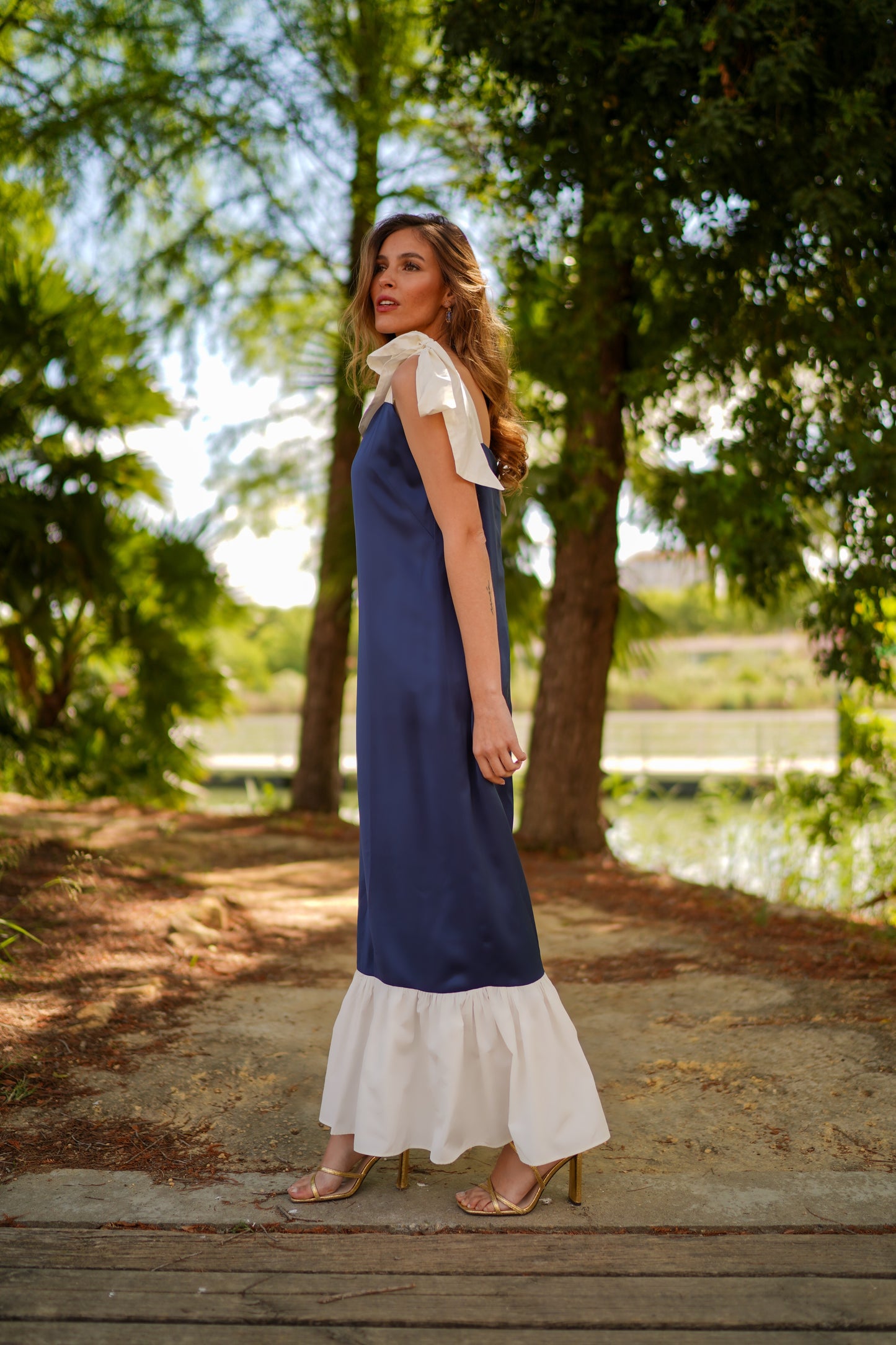 Navy blue Bahia dress