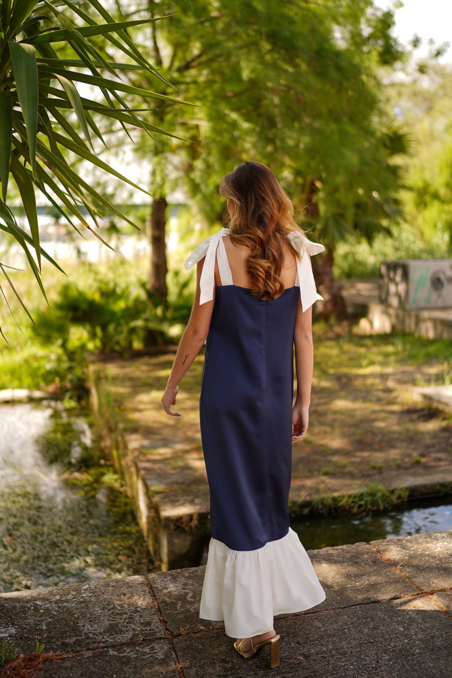 Navy blue Bahia dress