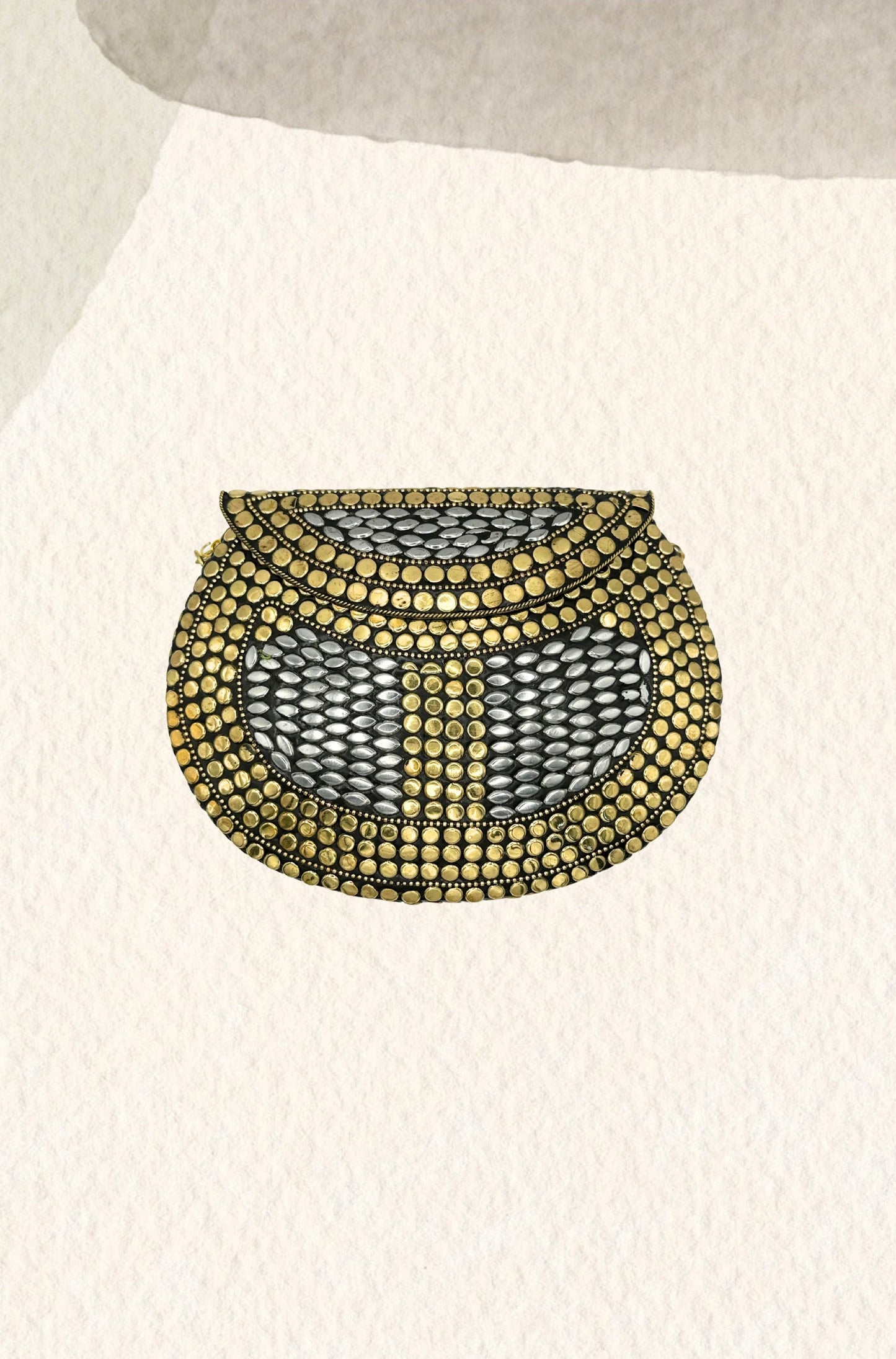 Gold and silver candy box