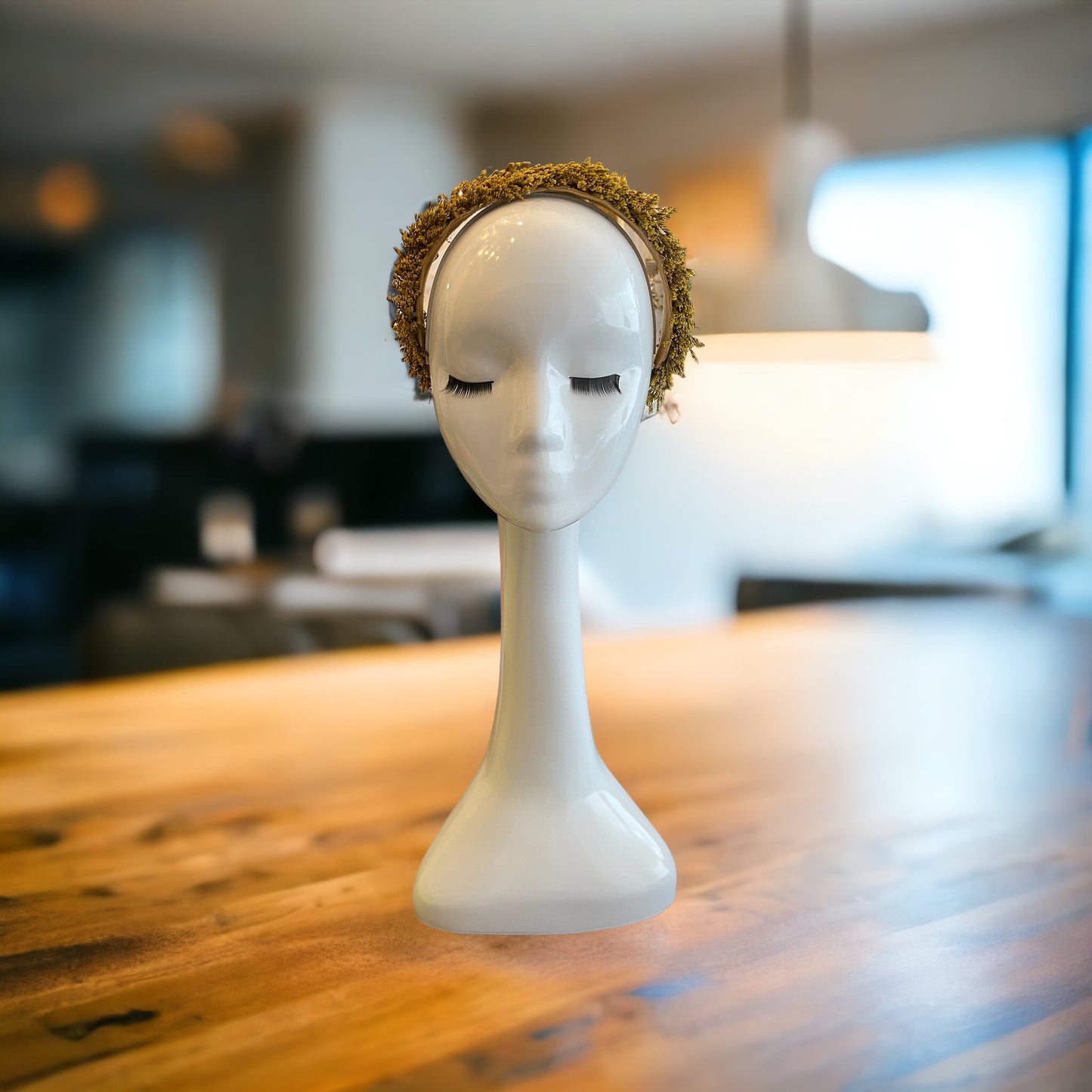 Diadema Brezo mostaza