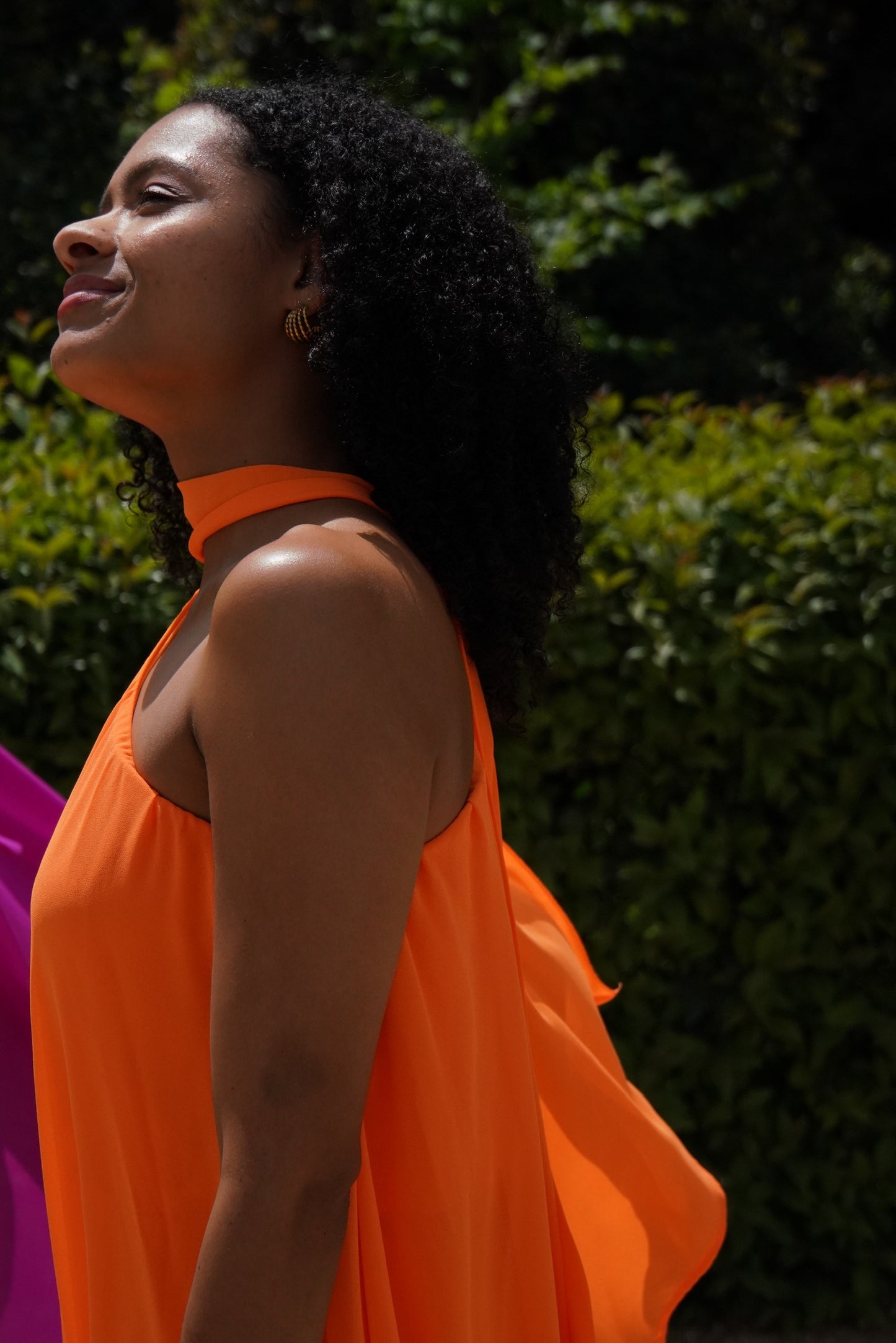 Alina orange jumpsuit
