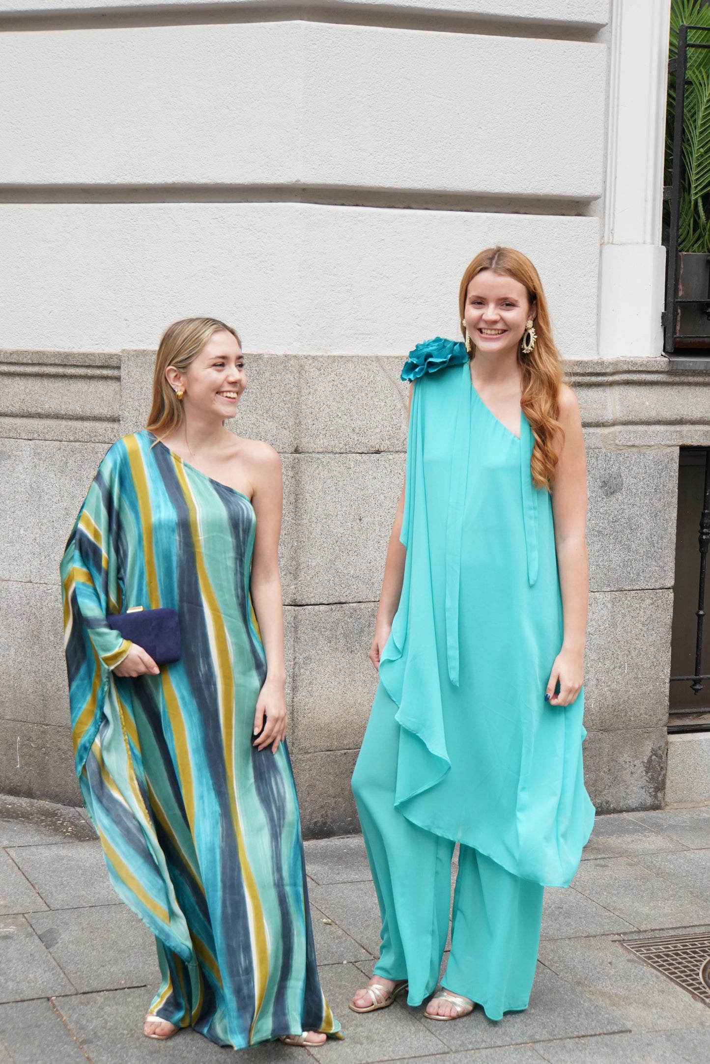Alina aqua green jumpsuit
