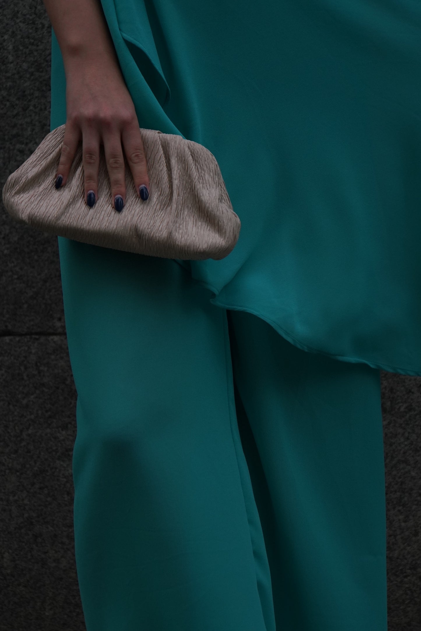 Alina aqua green jumpsuit
