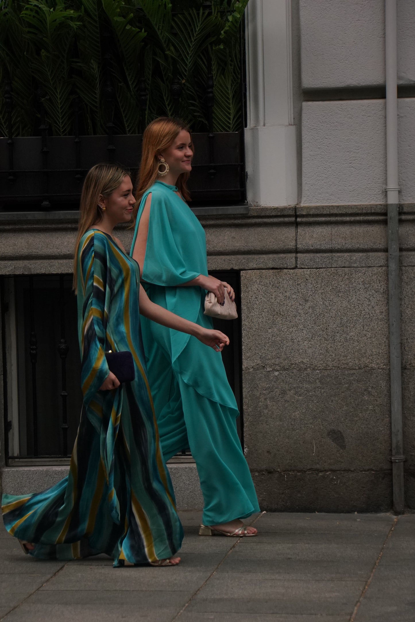 Alina aqua green jumpsuit