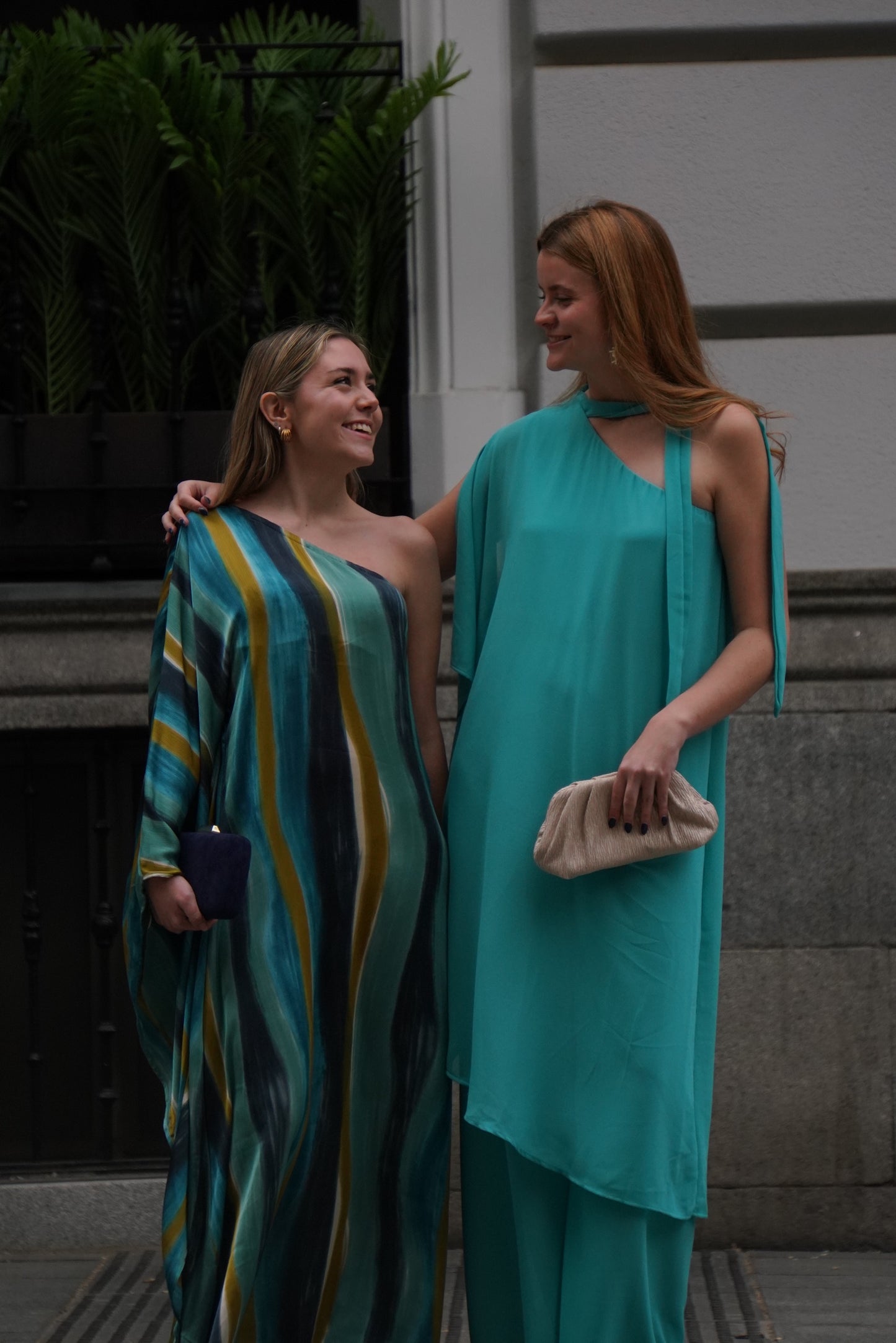 Alina aqua green jumpsuit