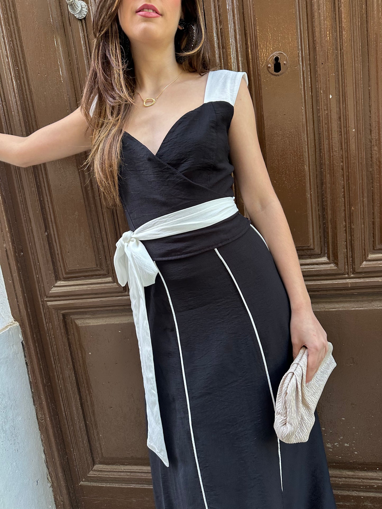 Falda Linde negra