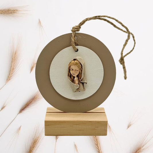 Medallón mediano Virgencita VI