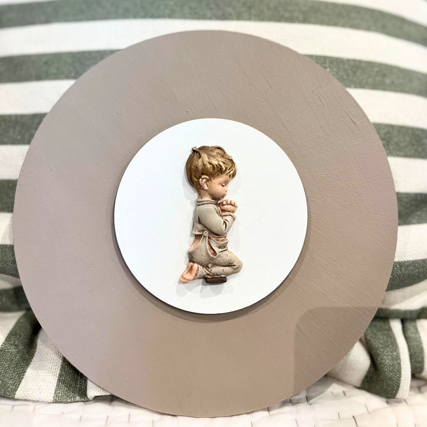 Cuadro niño rezando grande topo