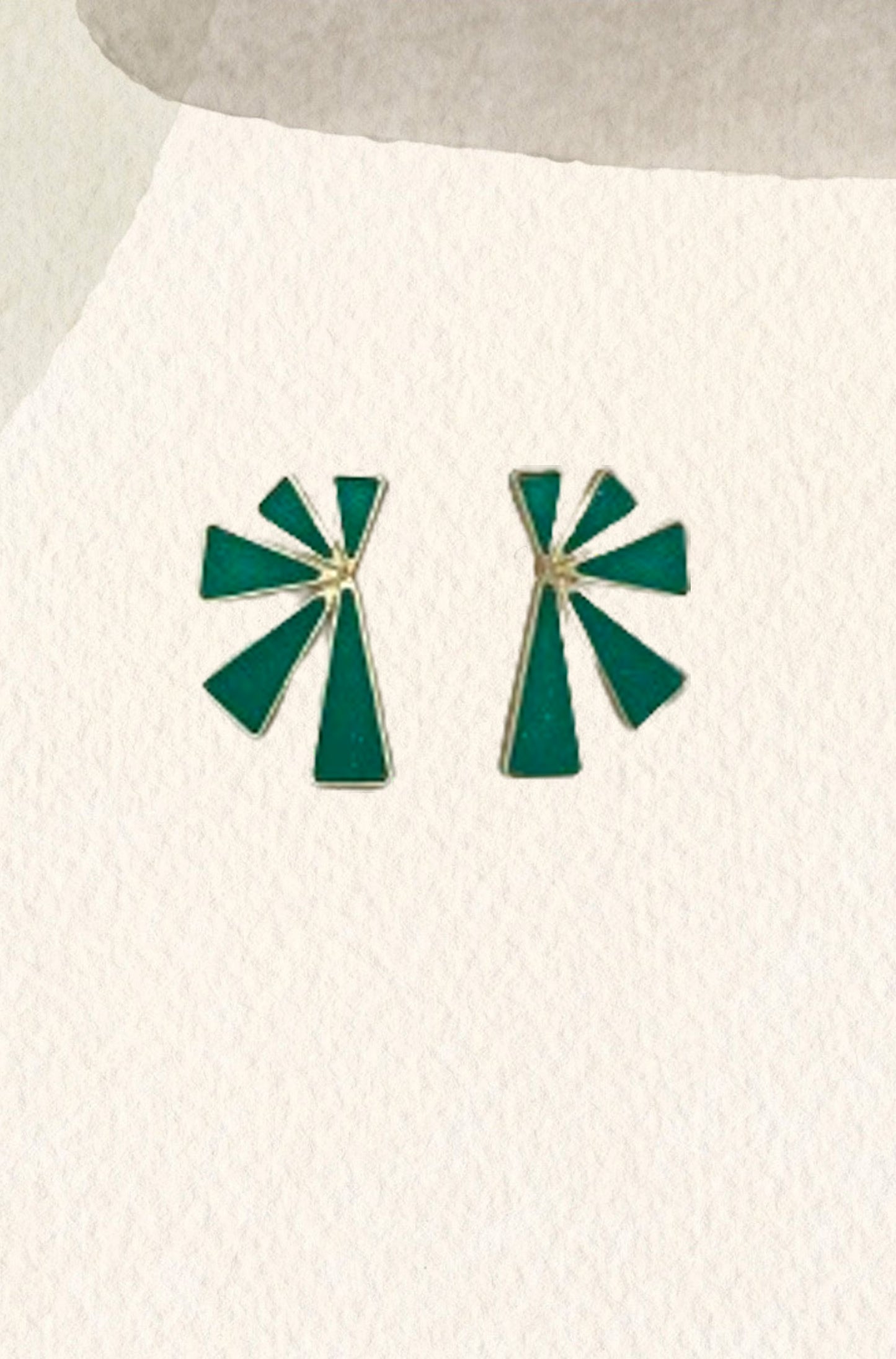 Pendientes Sole Green