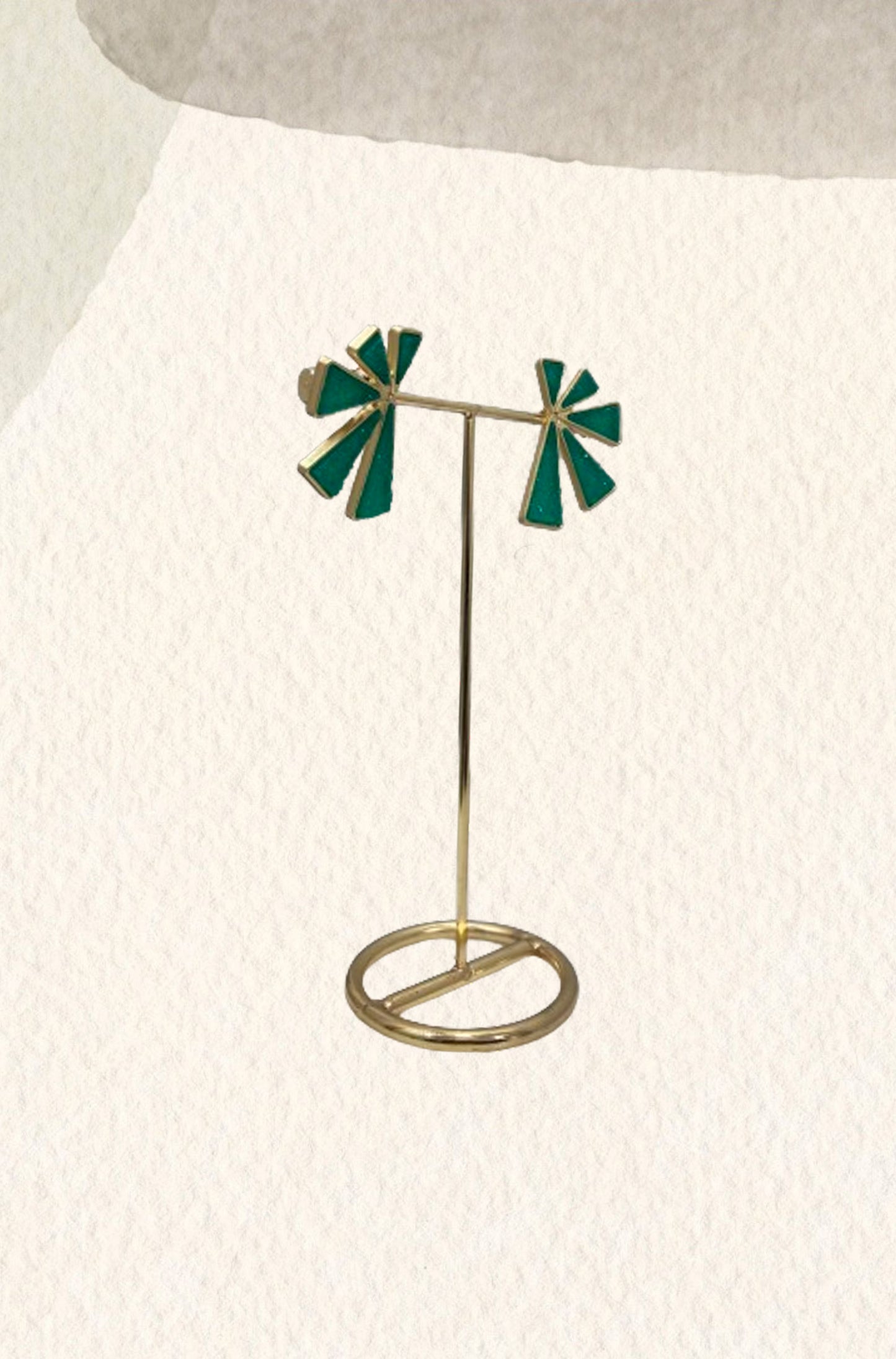 Pendientes Sole Green