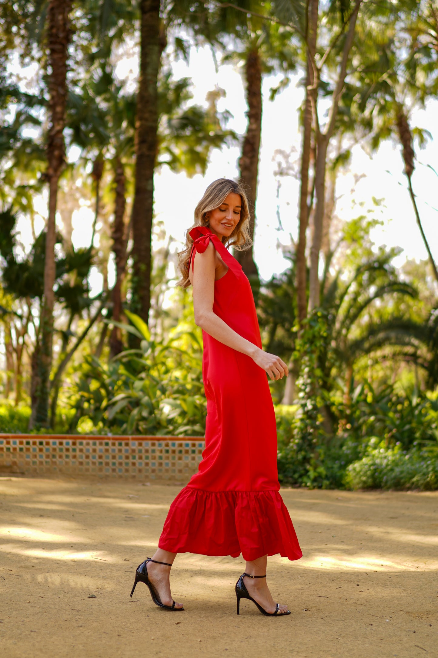 Red Bahia dress