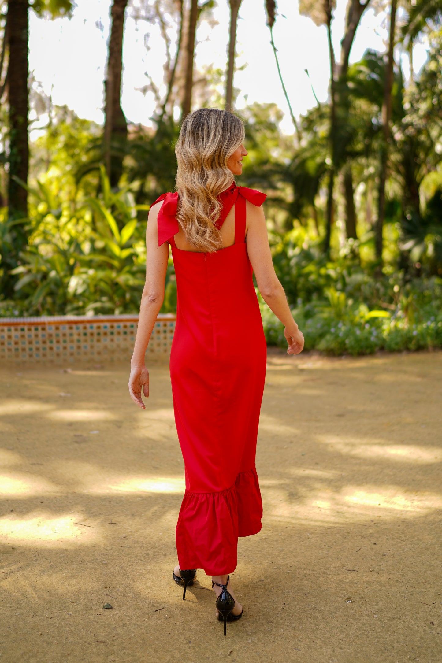 Red Bahia dress