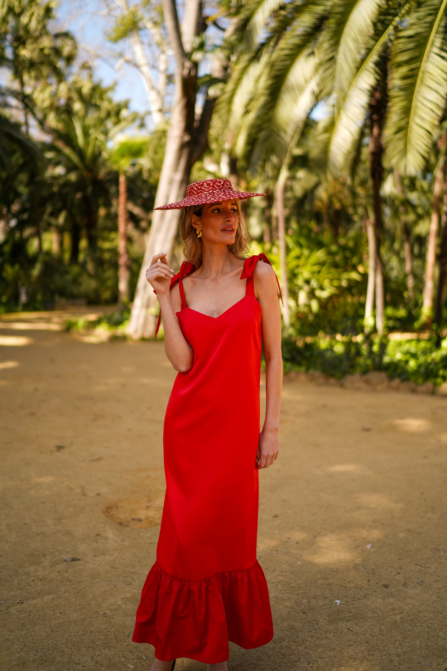 Red Bahia dress