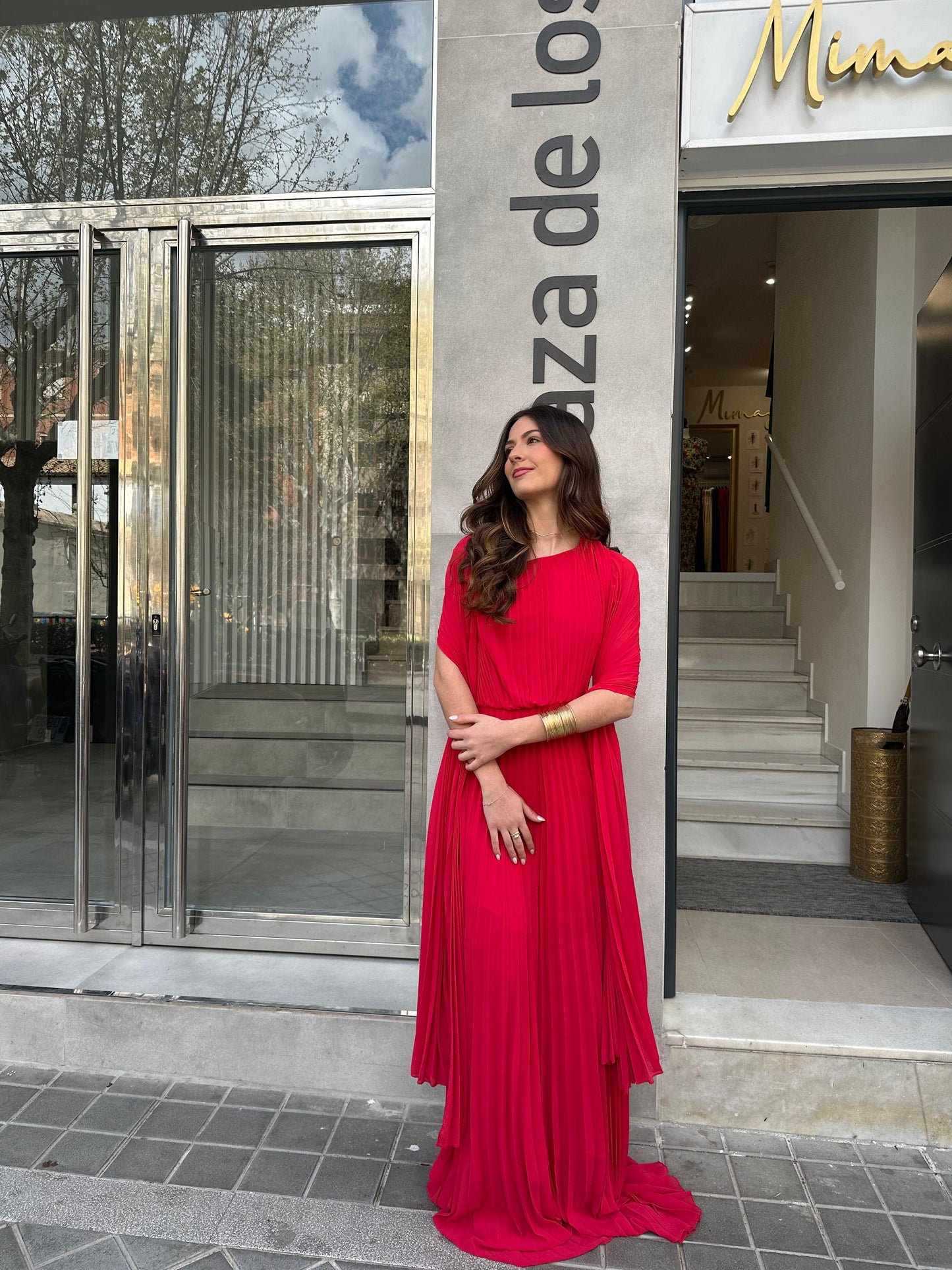 Vestido Audrey rojo