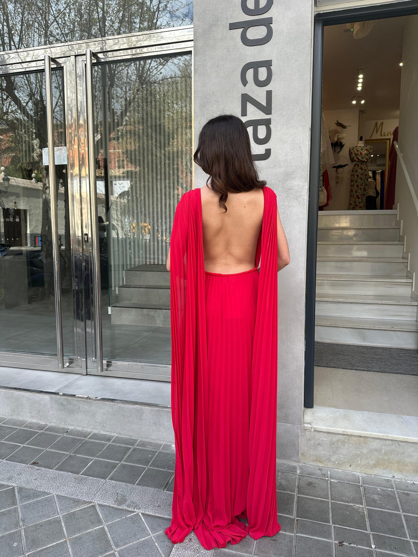 Vestido Audrey rojo