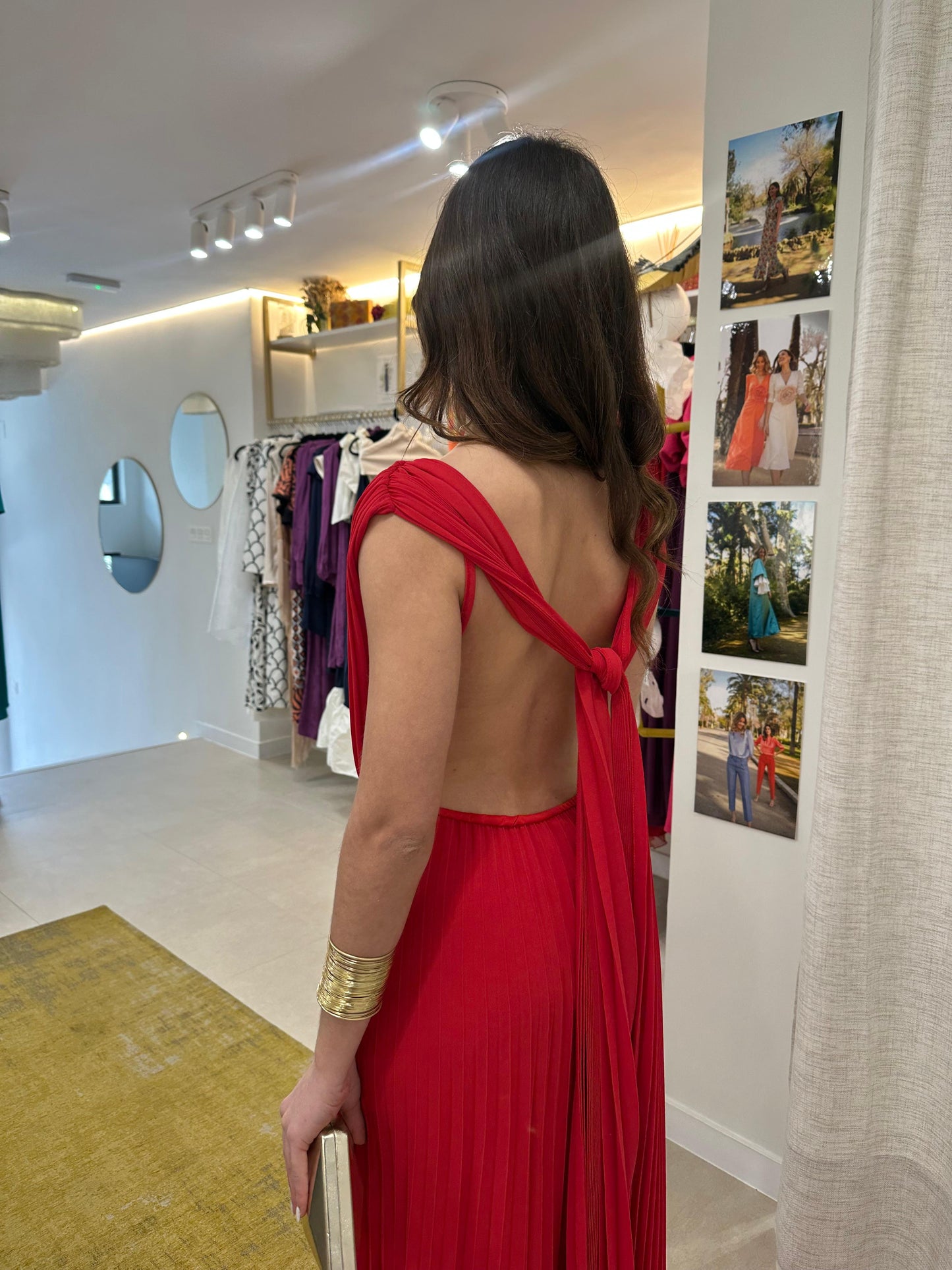 Vestido Audrey rojo