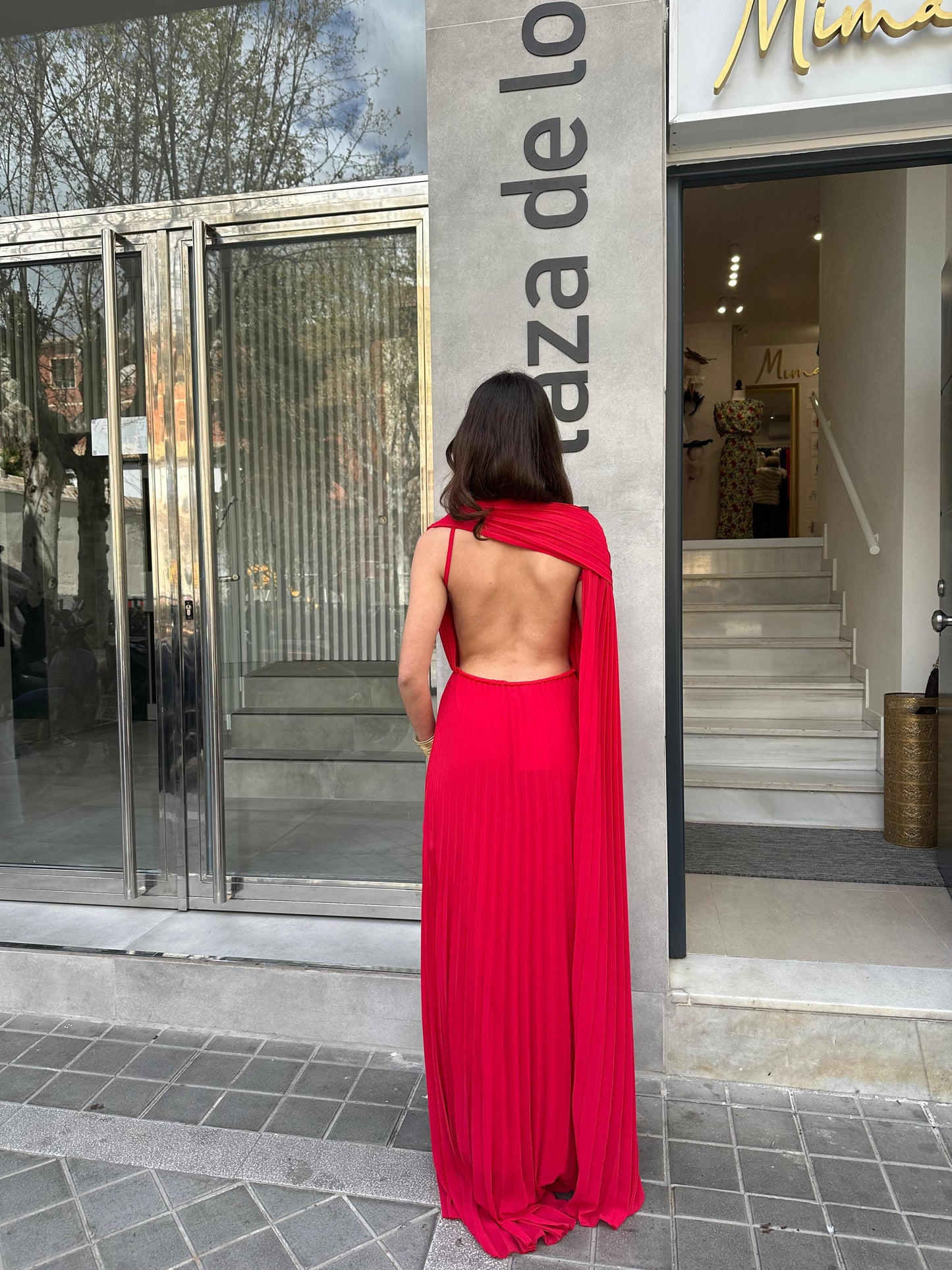 Vestido Audrey rojo