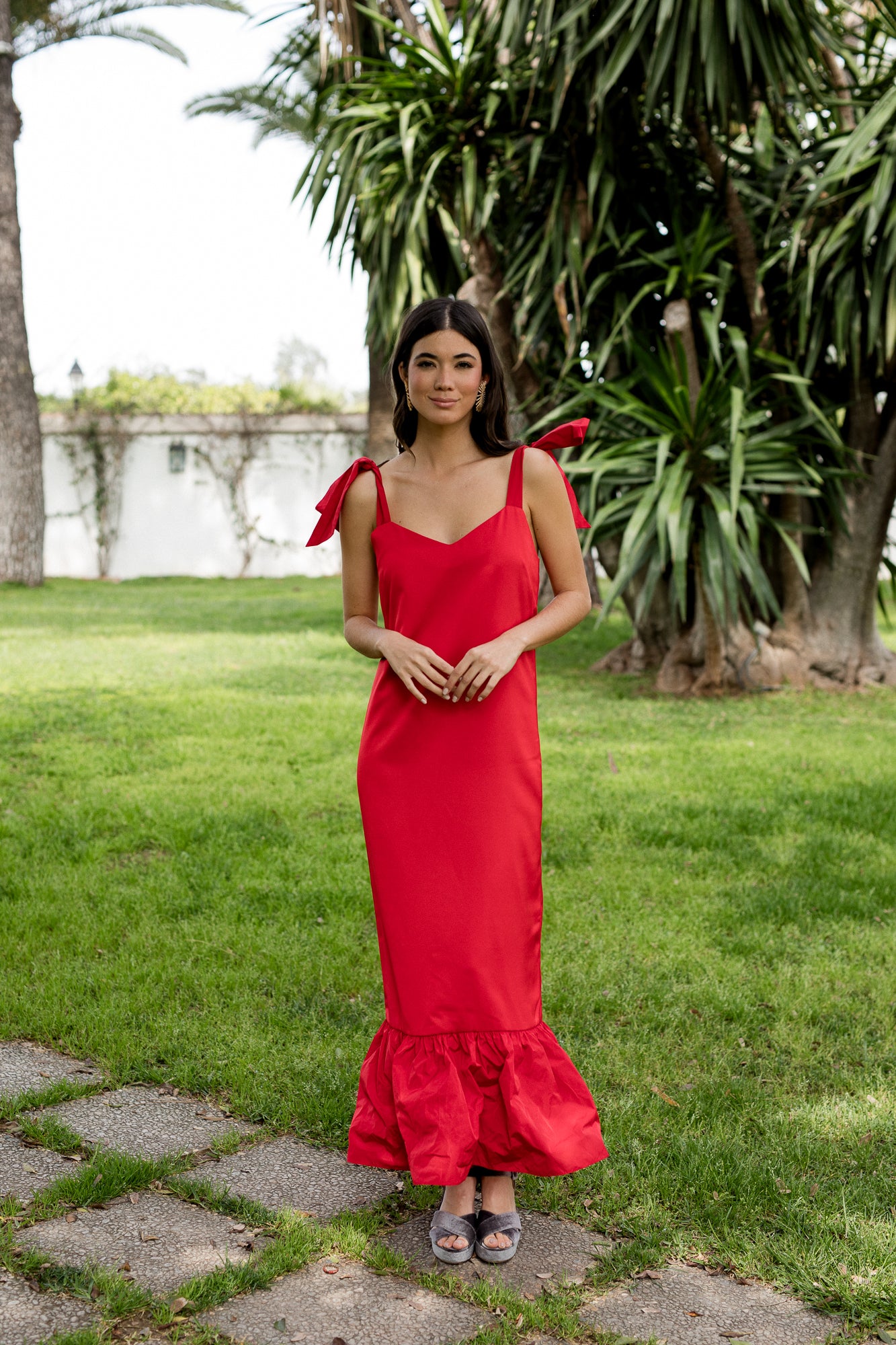 Red Bahia dress
