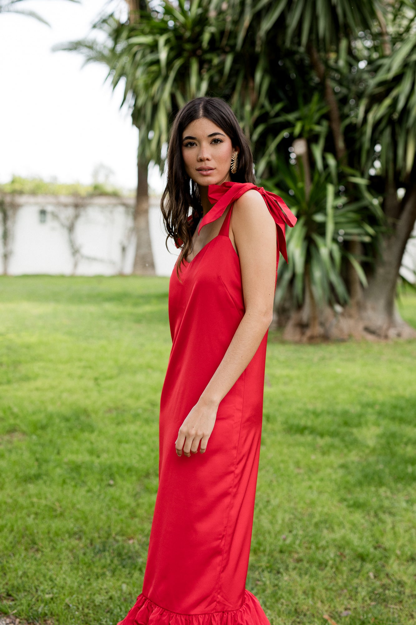 Red Bahia dress