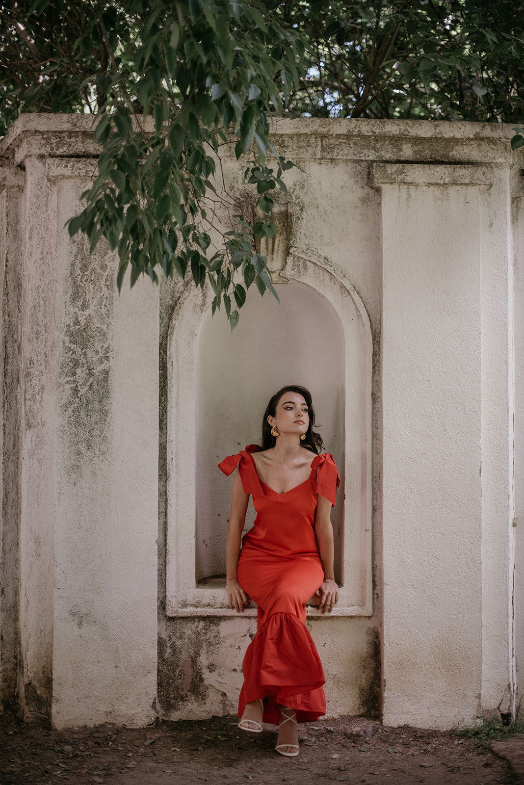 Red Bahia dress