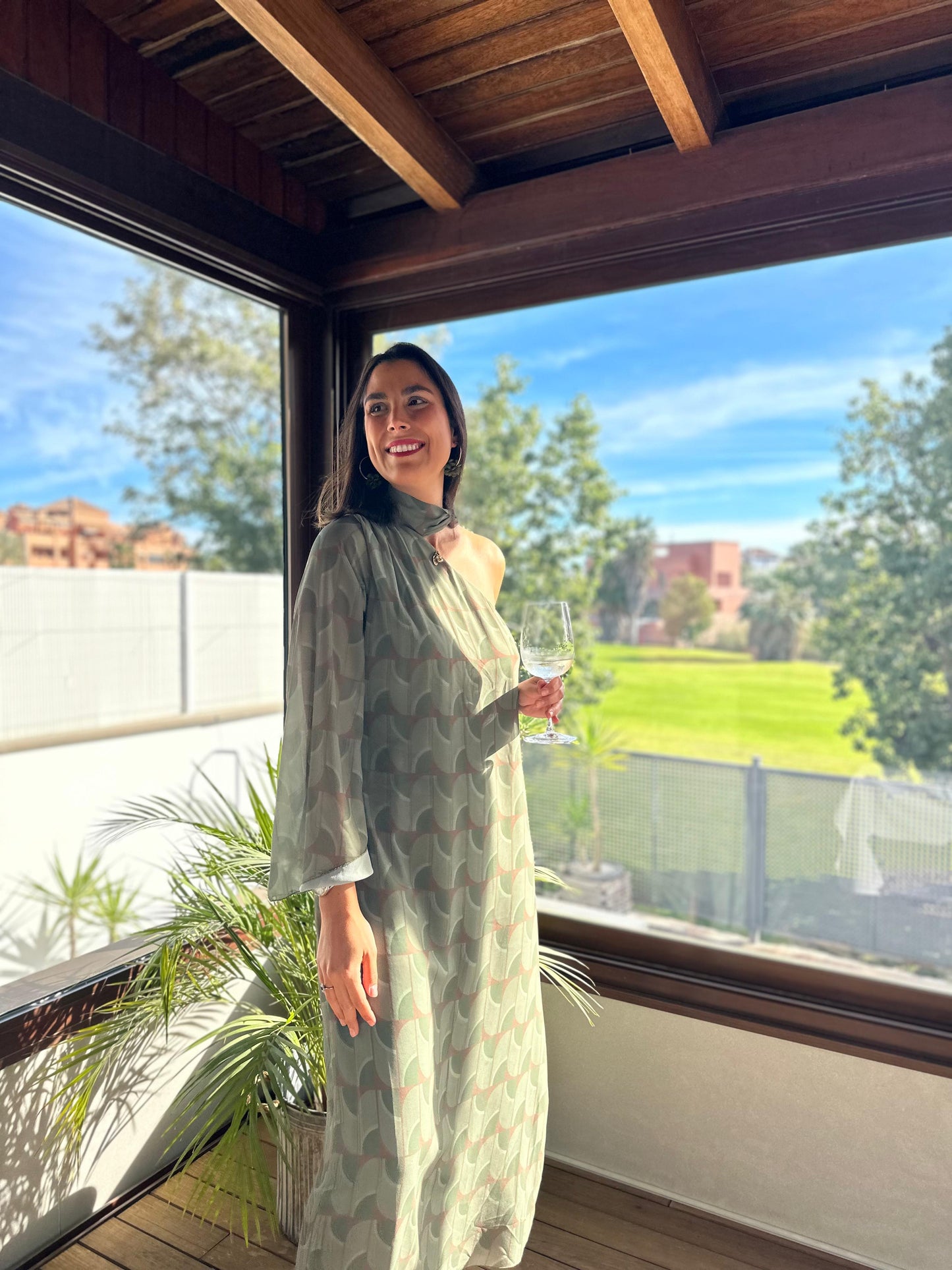 Vestido Luna Verde
