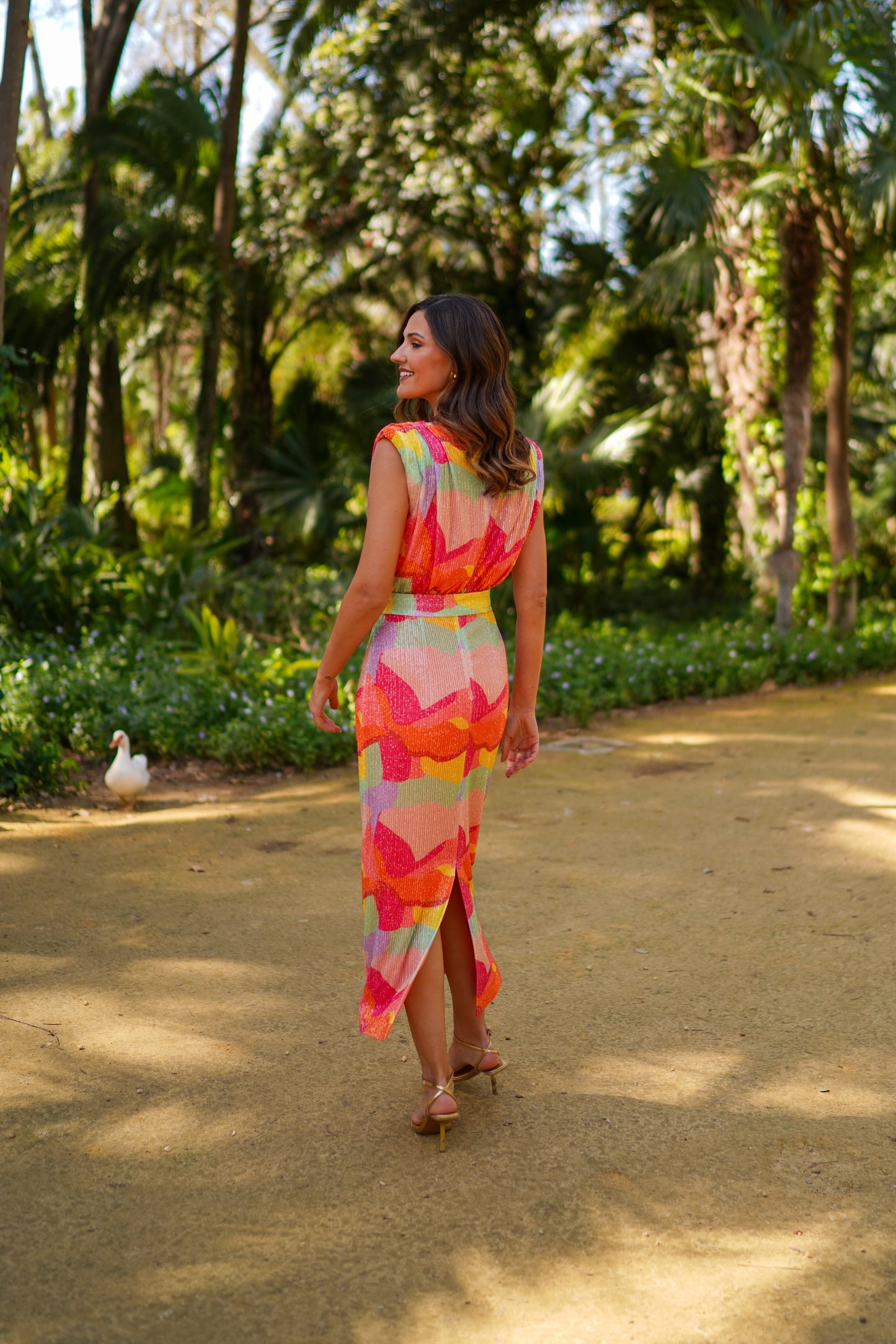 Vestido Maracuyá Sequin Multicolor