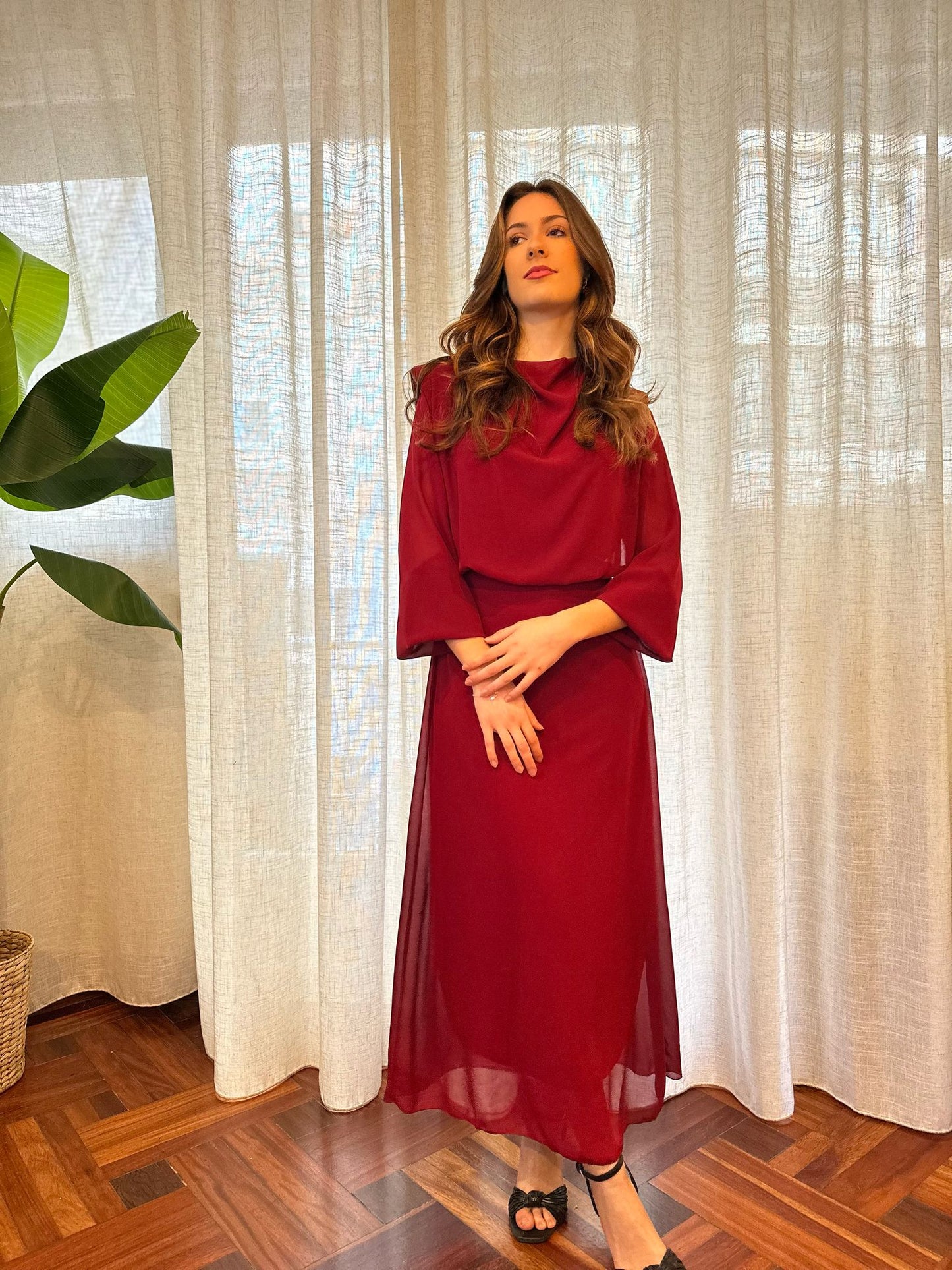 Vestido Sira morado