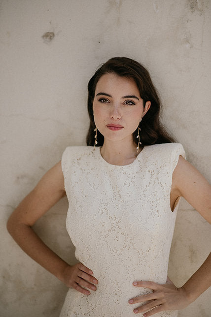 Vestido Bruma blanco Marfil