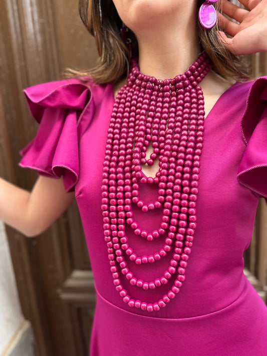 Collar Zambra Púrpura